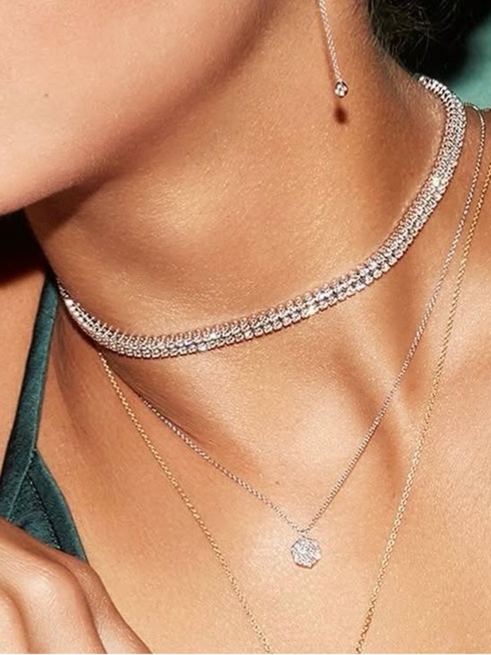 Maison Birks 18K White Gold Diamond Necklace - Picture 17 of 17